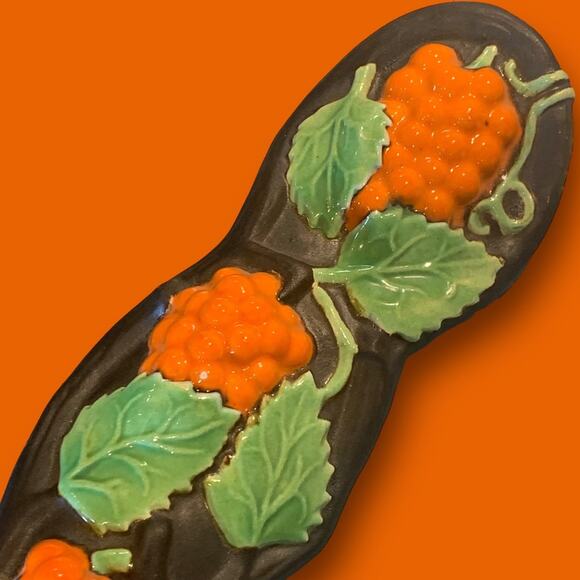 Rare Vintage LARGE 17β ARNELS Kiln Fired Ladle Spoon Fork Circa 1978 - Picture 4 of 12